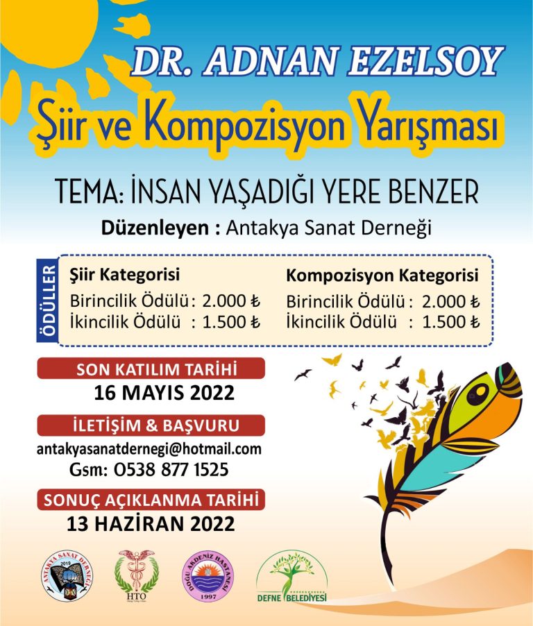 Dr. Adnan Ezelsoy Şiir ve Kompozisyon Yarışması